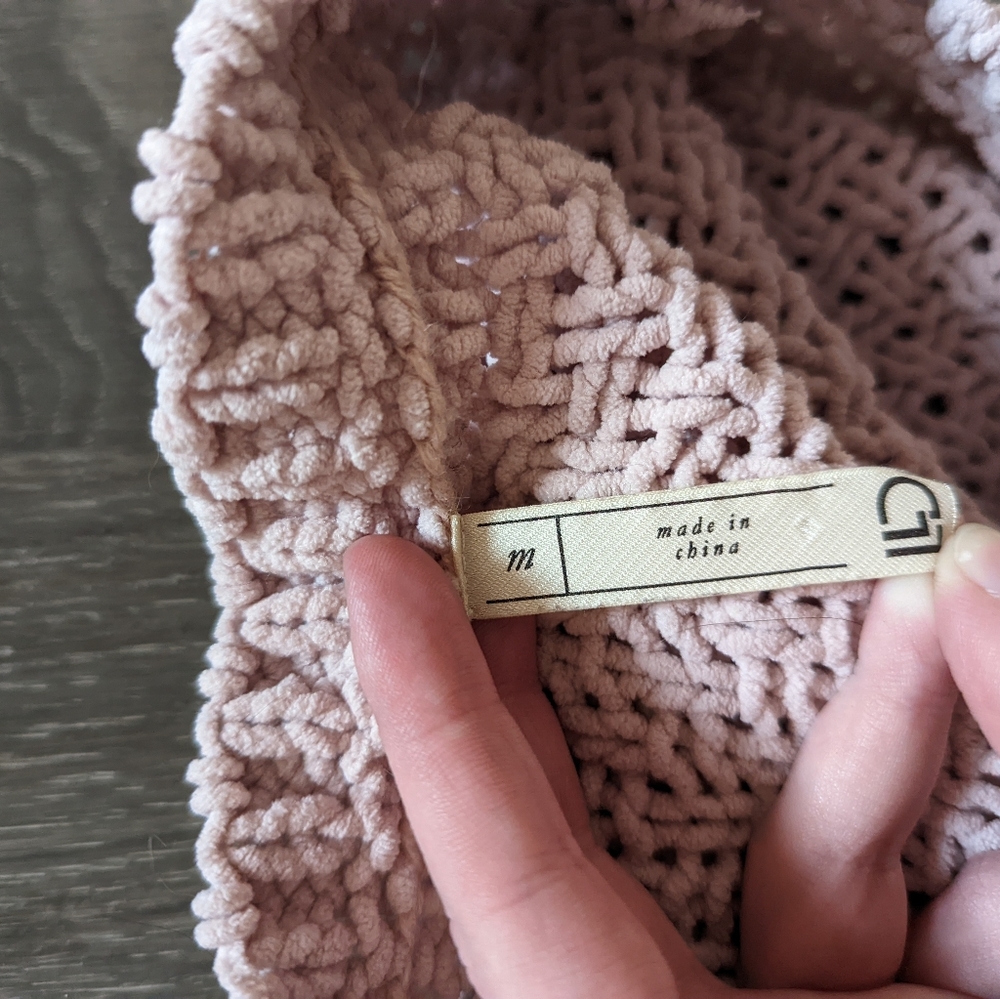 Oversized Cable Knit Vintage Bohemian Sweater - Picture 4 of 5